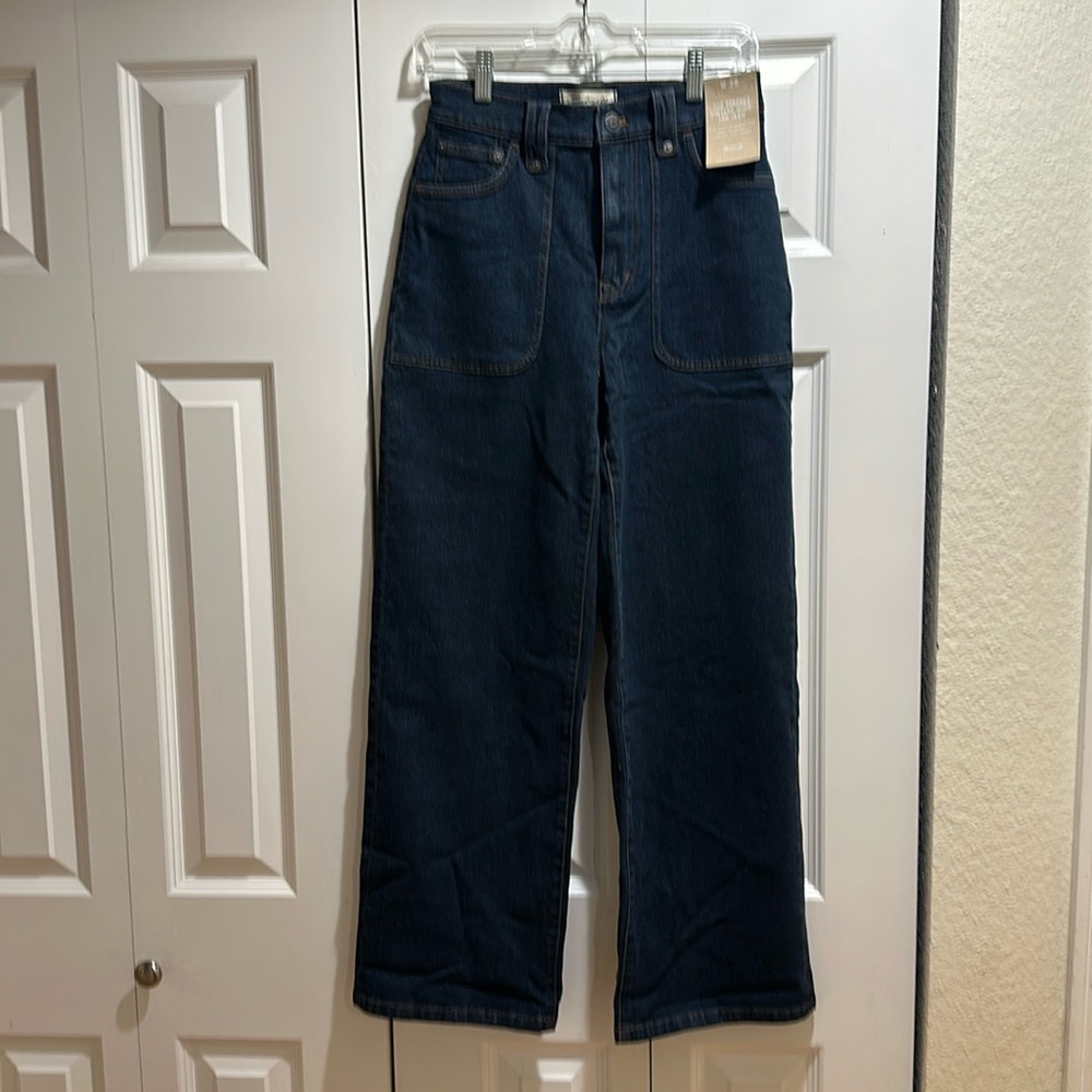 Madewell Perfect Vintage Wide-leg Jean, Size 26